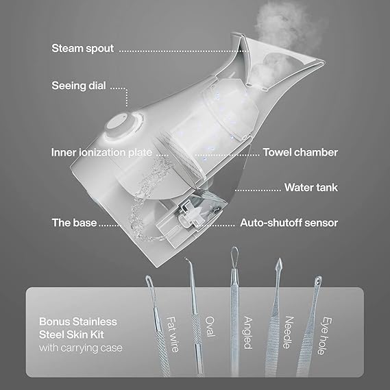 Nano Ionic Facial Steamer